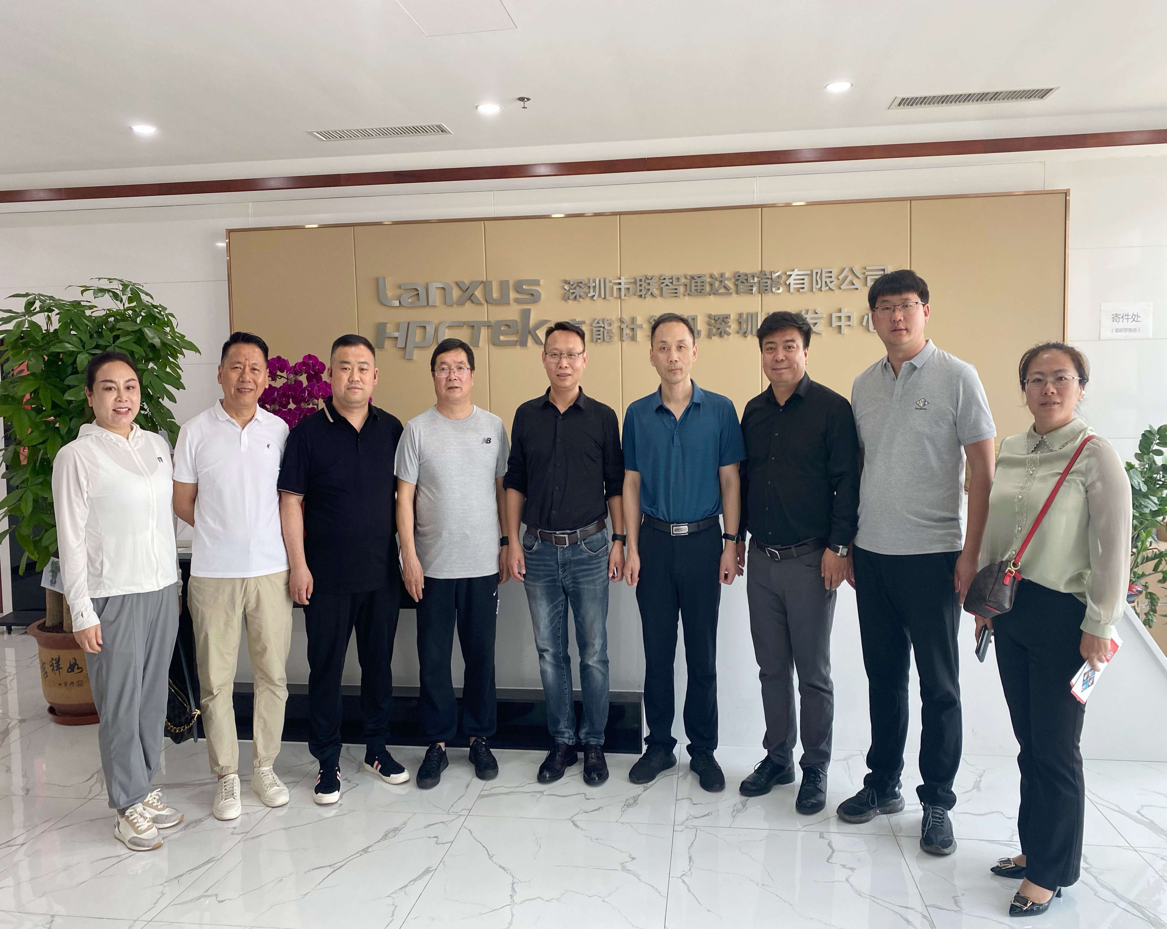 熱烈歡迎銅川市領導來我司參觀視察