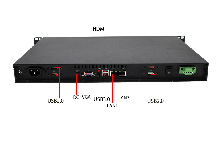 國產(chǎn)工控整機(jī)飛騰D2000八核工控機(jī)U3204(圖5)