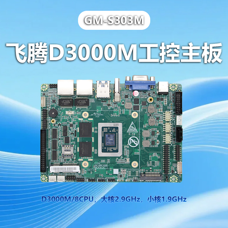 飛騰D3000M工控主板GM-S303M(圖1) 飛騰D3000M工控主板GM-S303M(圖1)