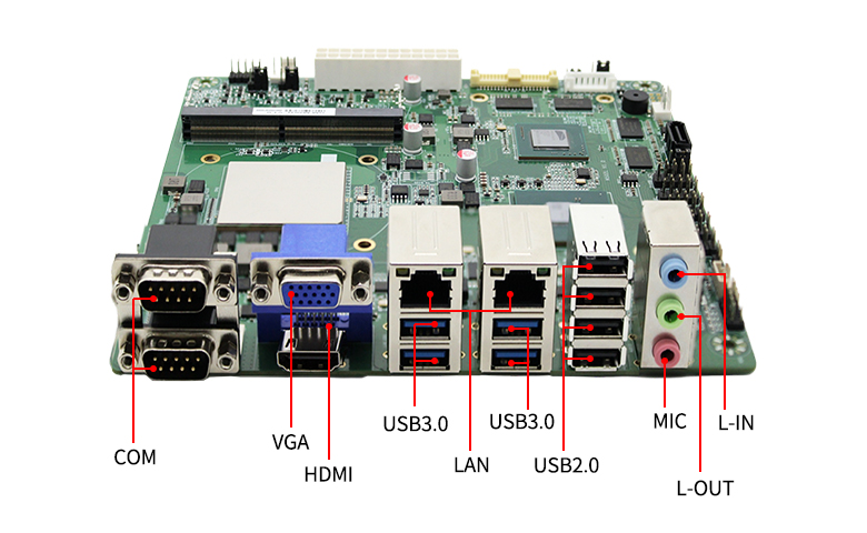 國產龍芯3B5000工控主板M502L(圖5) 國產龍芯3B5000工控主板M502L(圖5)