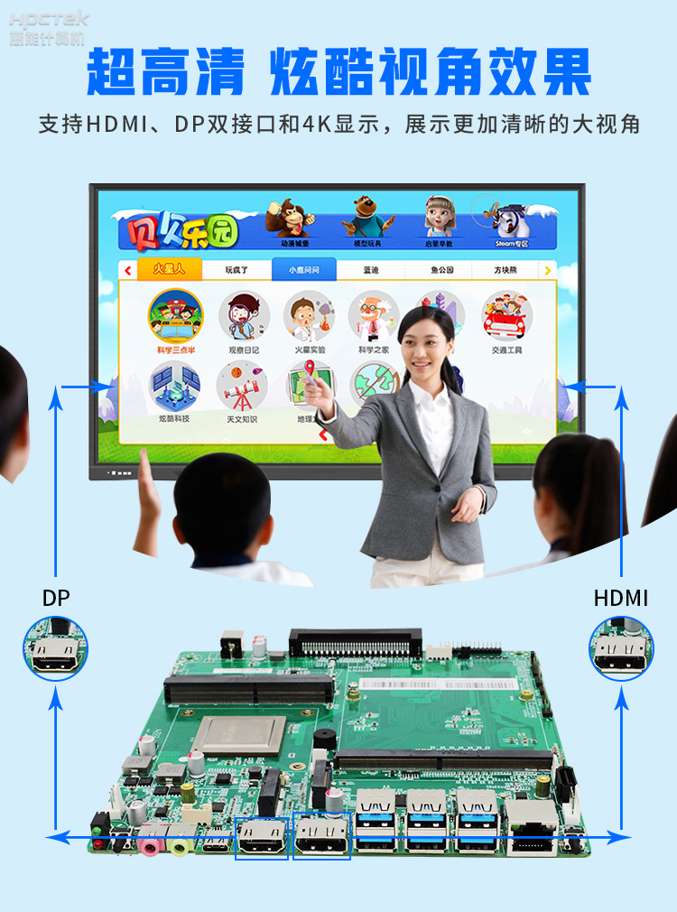 【高能計算機新品發布】飛騰D2000國產OPS主板，讓教育設備智慧融合！(圖5)